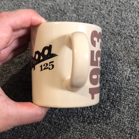 1953 Primavera Vespa 125 Mini Espresso Coffee Mug Retro - Picture 5 of 9